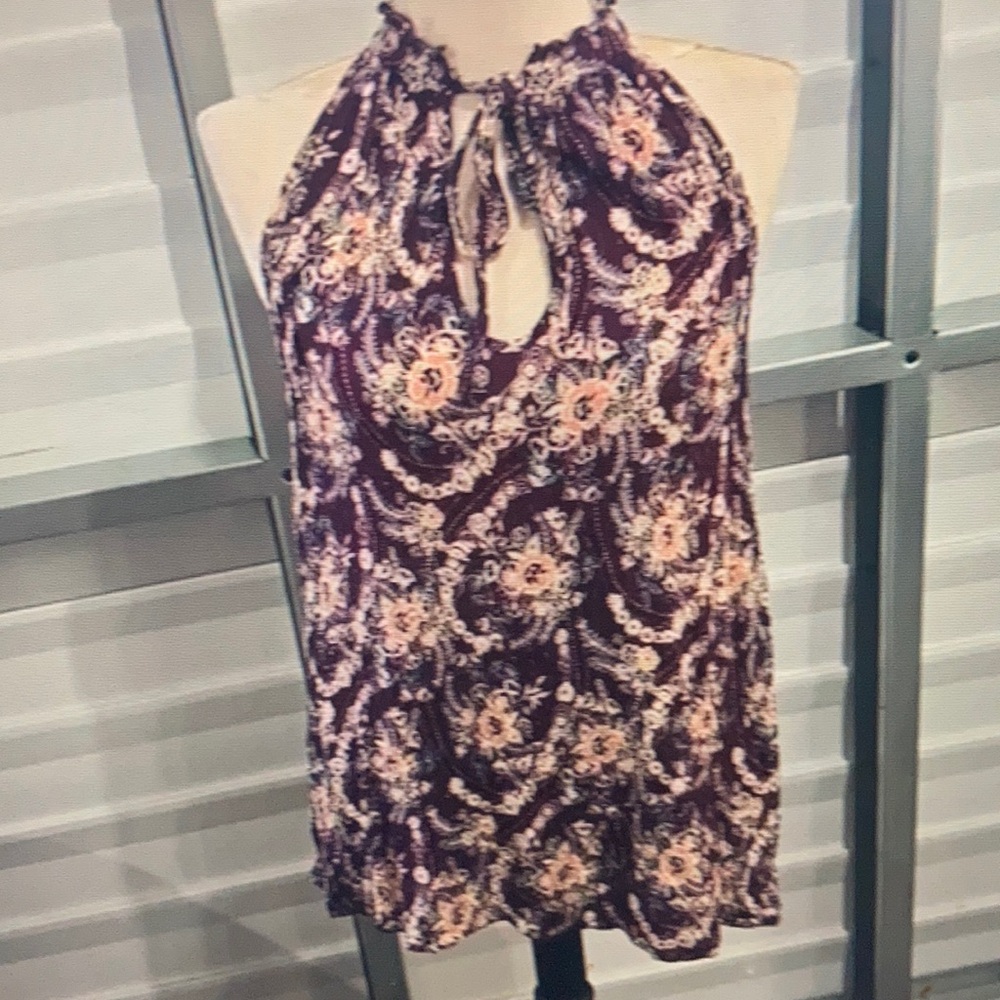 Torrid Purple Tank Top Style Blouse Size 2X